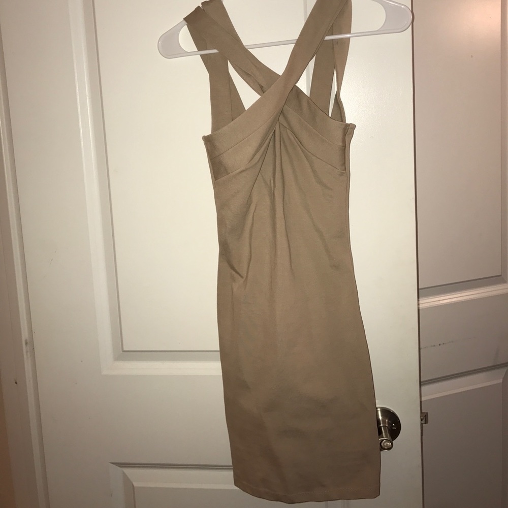 Stunning tan dress
